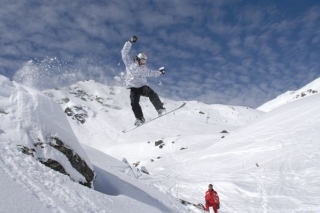  Snowboard en Courchevel